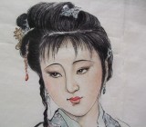 四尺仕女圖《林黛玉》