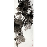 李明成作品四尺《秋實(shí)過雨露凝香》