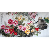 姜康精品六尺牡丹《天上人間富貴花》