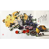 朝鮮國畫一級(jí)畫家林正成《豐收》