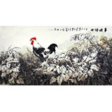 王向陽(yáng)六尺精品《豐收頌曲》 中國(guó)美術(shù)家協(xié)會(huì)會(huì)員