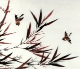 安徽美協(xié)何華賢四尺斗方《最是虛心留勁節(jié)》