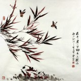 安徽美協(xié)何華賢四尺斗方《最是虛心留勁節(jié)》