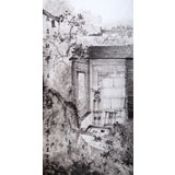 民盟美協(xié)理事黃奇松四尺《花落閑窗看讀書》