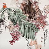 中國煤炭美術(shù)家協(xié)會理事 鄭慶年《秋趣》