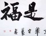 中國(guó)書(shū)法家協(xié)會(huì)會(huì)員王守義作品《吃虧是福》