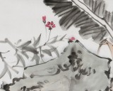 中國美協(xié)會員張延東三尺《芭蕉》