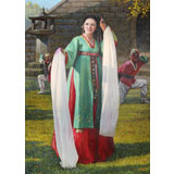 朝鮮名家油畫(huà) 呂海 《變臉》