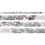 【已售】庾超然山水10米長卷《溪山高隱圖》（詢價） 黃鶴樓書畫院院長