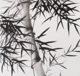 安徽美協(xié)何華賢 四尺斗方 竹子畫《高風亮節(jié)》