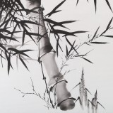 安徽美協(xié)何華賢 四尺斗方 竹子畫《高風亮節(jié)》