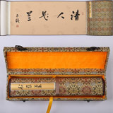 裴小波5米長卷《清人題蘭》