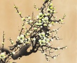 安徽美協(xié)何華賢 四尺斗方 梅花圖《君子風(fēng)》