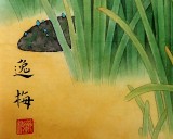 【已售】山東美協(xié)趙逸梅四尺斗方《春意》