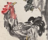 曲逸之 三尺《吉祥如意》 河南省著名花鳥畫家