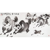 著名牦牛畫家 王文煜 四尺《志在千里》