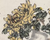 曲逸之 三尺《吉祥如意》 河南省著名花鳥畫家