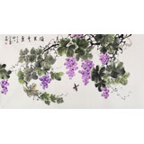 安徽美協(xié)何華賢 三尺《碩果豐盈》