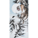 北京美協(xié)張春奇 四尺《雄風(fēng)》（詢價(jià)）