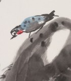 劉紀(jì) 四尺三開(kāi)《花蔭低語(yǔ)》 中國(guó)畫(huà)大家 真跡收藏（詢價(jià)）