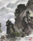 朝鮮名家韓銀星 四尺《金剛山》