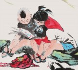 張春奇 四尺《汲》徐悲鴻紀念館藝術中心理事（詢價）