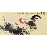 王向陽(yáng) 四尺《恩愛(ài)一生》 當(dāng)代著名畫家（詢價(jià)）