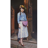 朝鮮名家油畫(huà) 文哲秀《豆蔻年華》