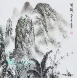 北京美協(xié)張春奇 四尺斗方《漁歌》（詢(xún)價(jià)）