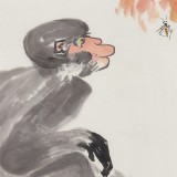 國家一級美術(shù)師王永剛 四尺《馬上封侯》(詢價(jià))