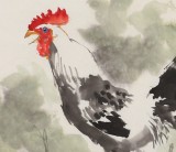 【已售】王向陽 四尺作品《守信知廉標五德》 當代著名畫家