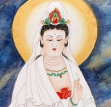 南海禪寺 妙林居士 四尺《觀音大士》 