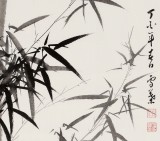 何華賢 四尺斗方《清風(fēng)峻節(jié)》 潁淮書(shū)畫(huà)名家