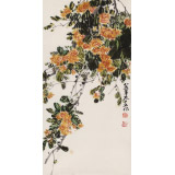 鄒友蒸 《正是春花爛漫時》1985年 已故山野派繪畫大家