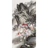 鄒本財 四尺館藏精品岳飛像《忠烈千秋》 公主嶺市美協(xié)常務副主席