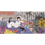 王永剛 三尺《思君圖》 國家一級美術(shù)師（詢價(jià)）