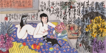 王永剛 三尺《思君圖》 國(guó)家一級(jí)美術(shù)師（詢(xún)價(jià)）