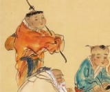 【已售】南海禪寺 妙林居士 四尺《天倫樂趣》