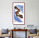 王永剛 三尺《力爭上游》 國家一級美術(shù)師（詢價）