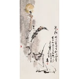 魏武雙精品人物《邀月圖》（詢價(jià)）