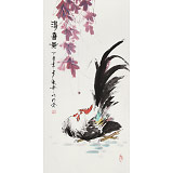 【已售】張春奇 三尺《得喜圖》 徐悲鴻紀(jì)念館藝術(shù)中心理事（詢價(jià)）