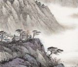 劉金河 四尺《清泉出岫》 中美協(xié)會(huì)員（詢價(jià)）