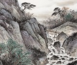 劉金河 四尺《清泉出岫》 中美協(xié)會(huì)員（詢價(jià)）