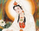 南海禪寺 妙林居士 四尺《觀音》