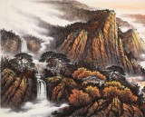 張慧仁 小八尺《秋山帆影圖》 廣西山水畫(huà)家協(xié)會(huì)常務(wù)理事