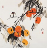 【已售】苗雨 四尺斗方《事事如意》 遼寧工美教授 師從吳冠中