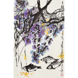 王永剛 四尺三開(kāi)《三余圖》 國(guó)家一級(jí)美術(shù)師（詢(xún)價(jià)）