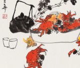 王永剛 四尺三開《雪濤筆意》 國家一級美術師（詢價）