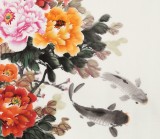 梁景欣 四尺《富貴有余》 青大美院學(xué)院派畫家