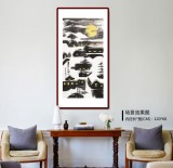 【已售】張春奇 三尺《月是故鄉(xiāng)明》 徐悲鴻紀念館藝術中心理事（詢價）